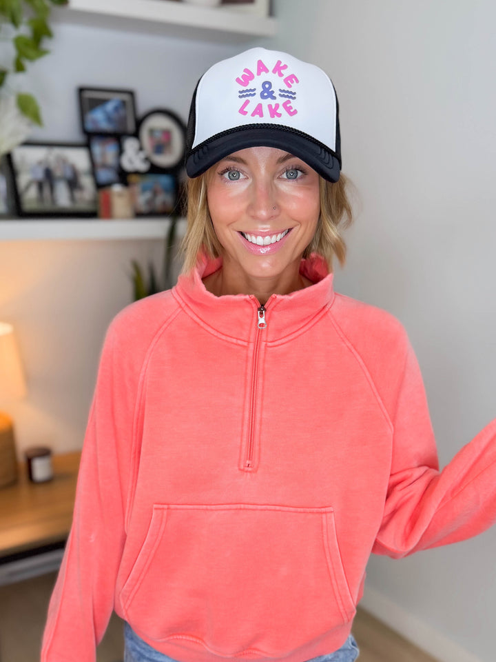 Wake & Lake Trucker Hat
