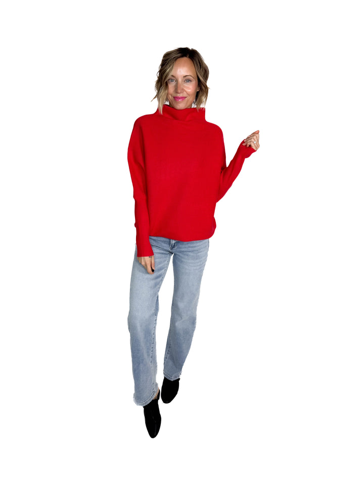 Maren Dolman Sweater- RUBY