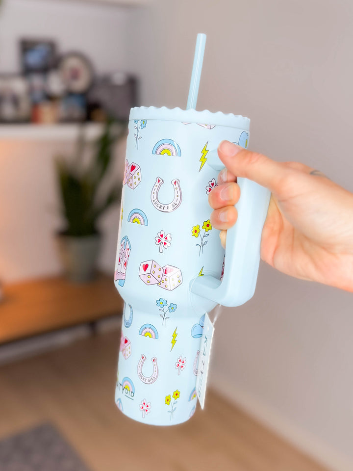 Lucky Girl Western Tumbler- MINT