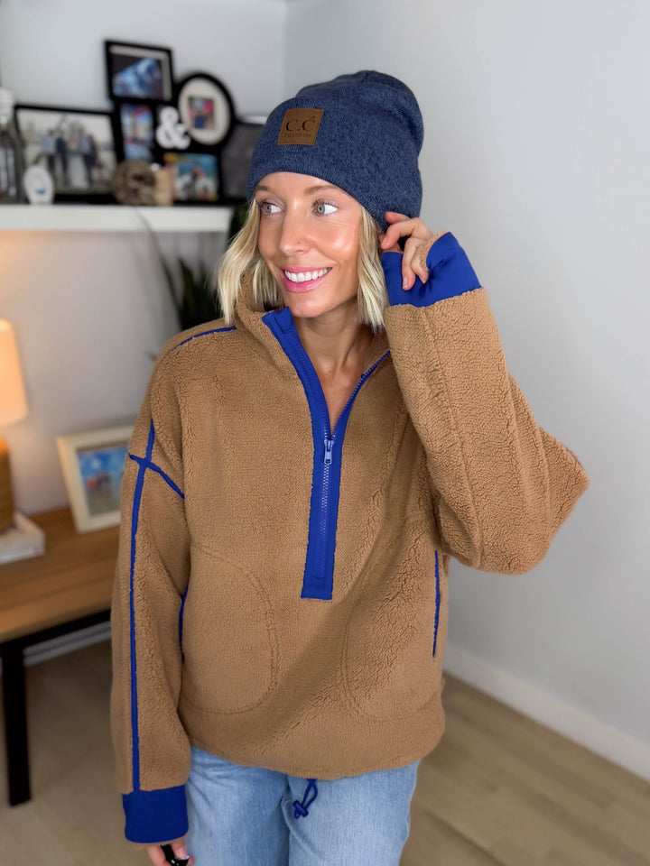 CC Classic Beanie- DARK DENIM MIX