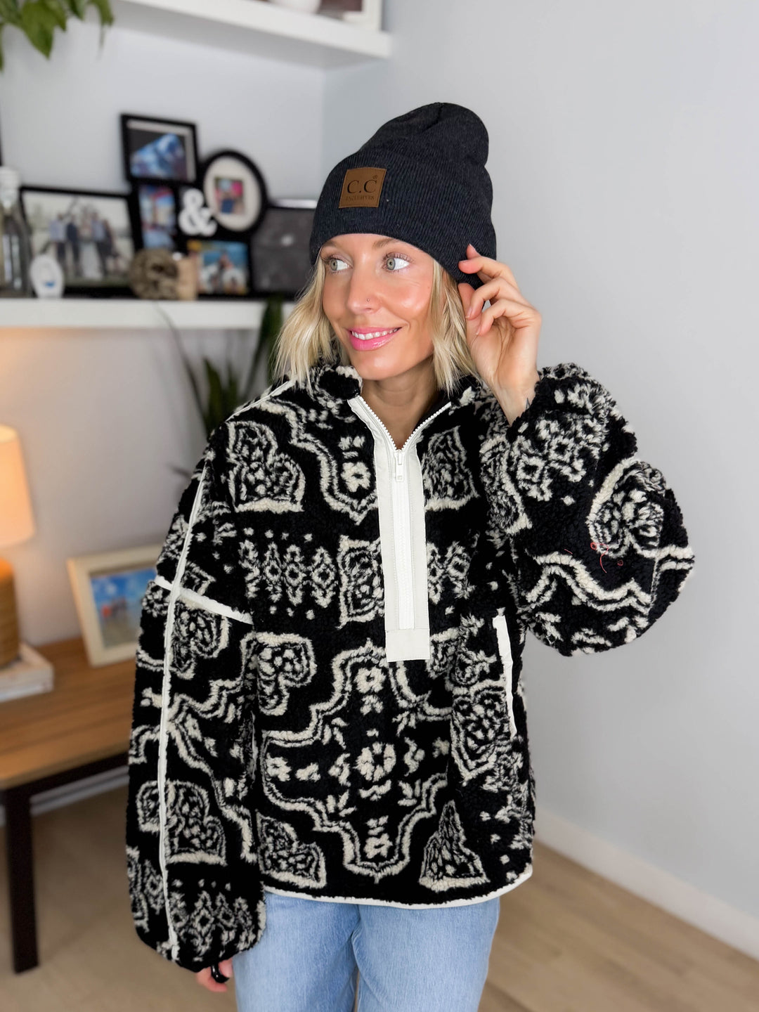 CC Classic Beanie- BLACK MIX