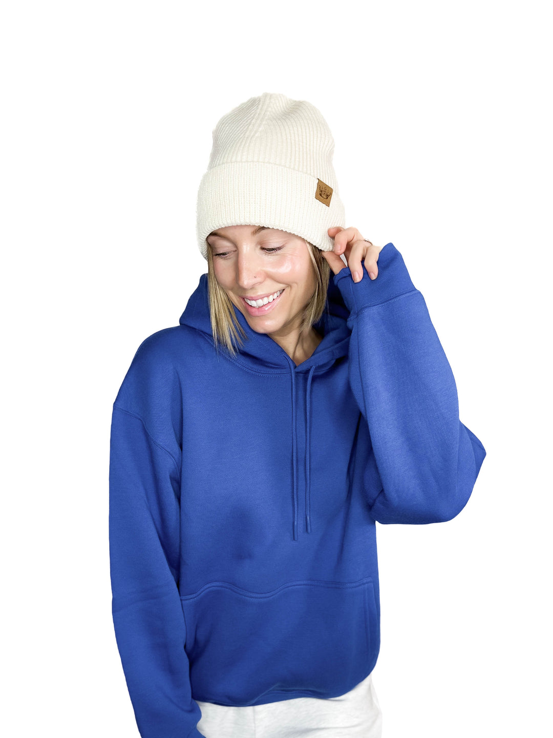 MONO B Calla Cloud Hoodie- DEEP INDIGO