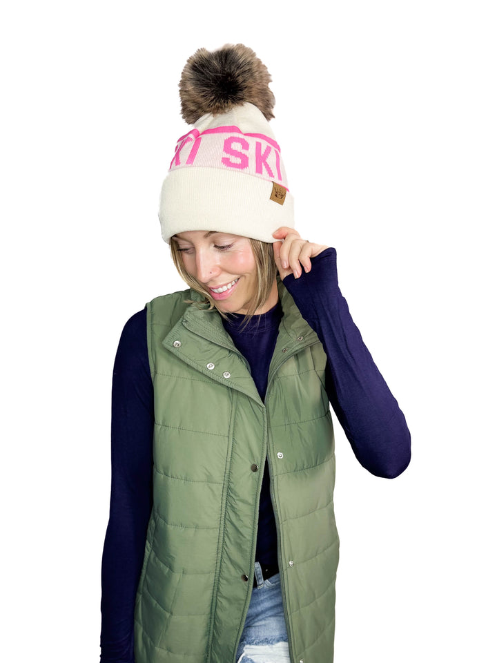 Ski Pom Beanie
