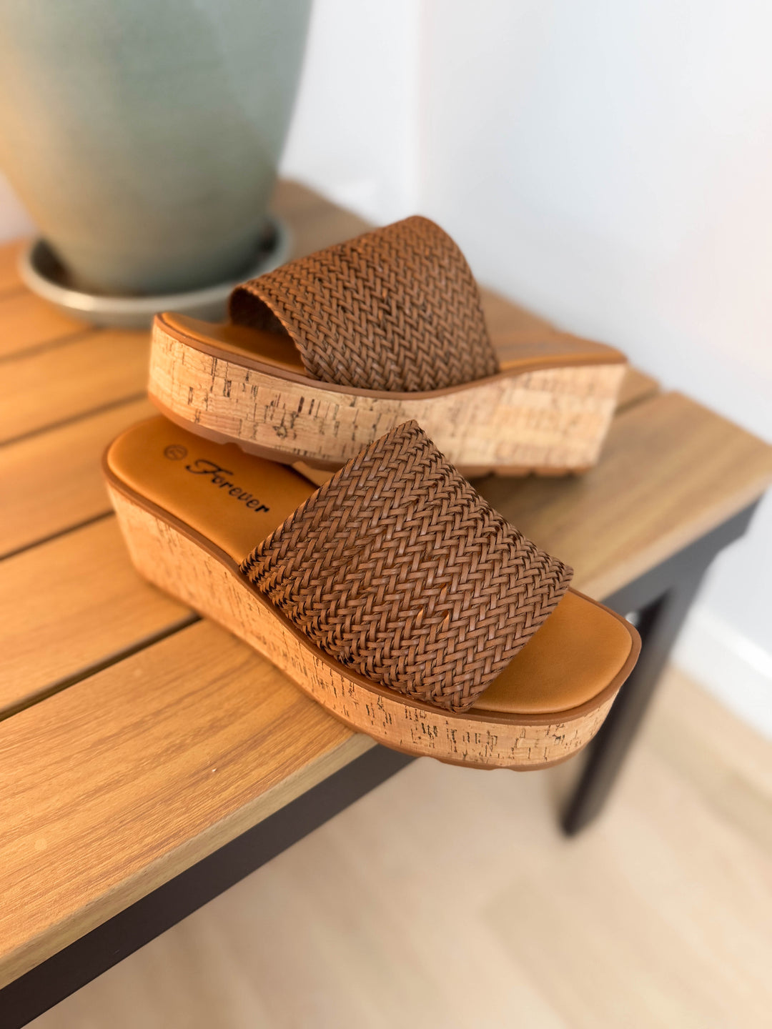 Earnest Woven Sandal- BROWN