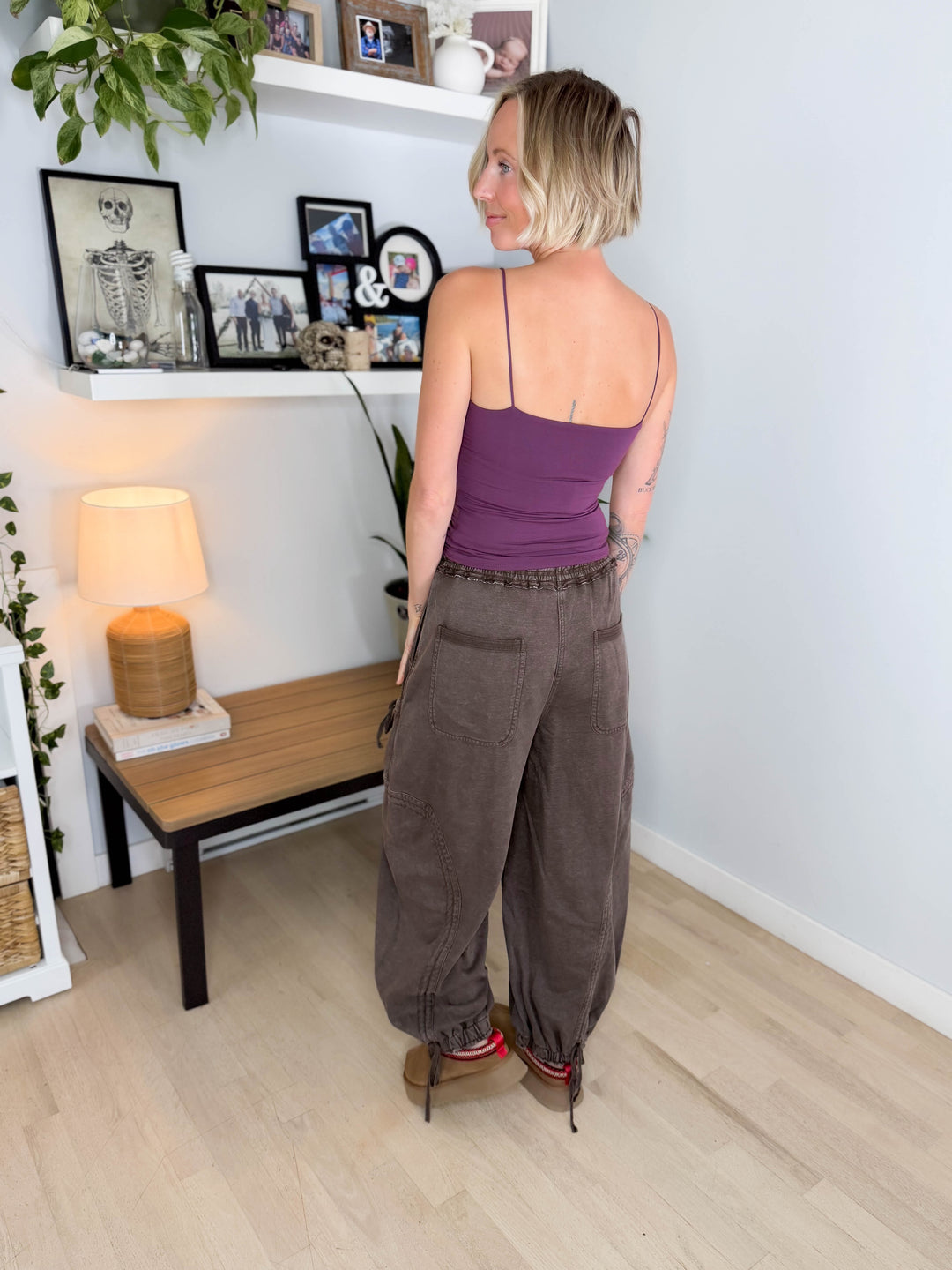 Pebble Cinch Jogger- COFFEE BEAN
