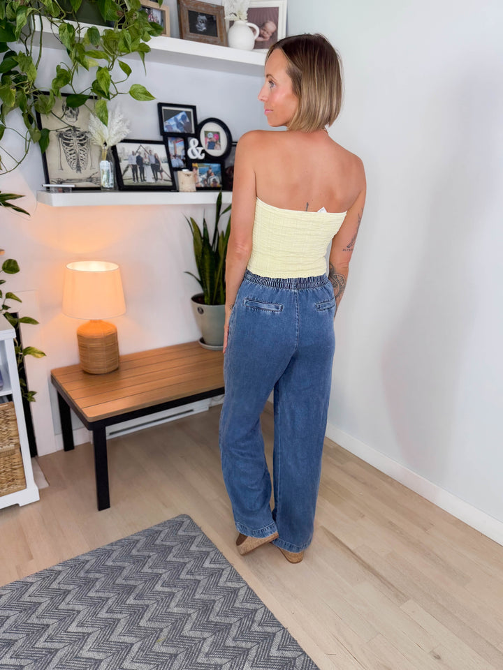 Rustic Chambray Pant
