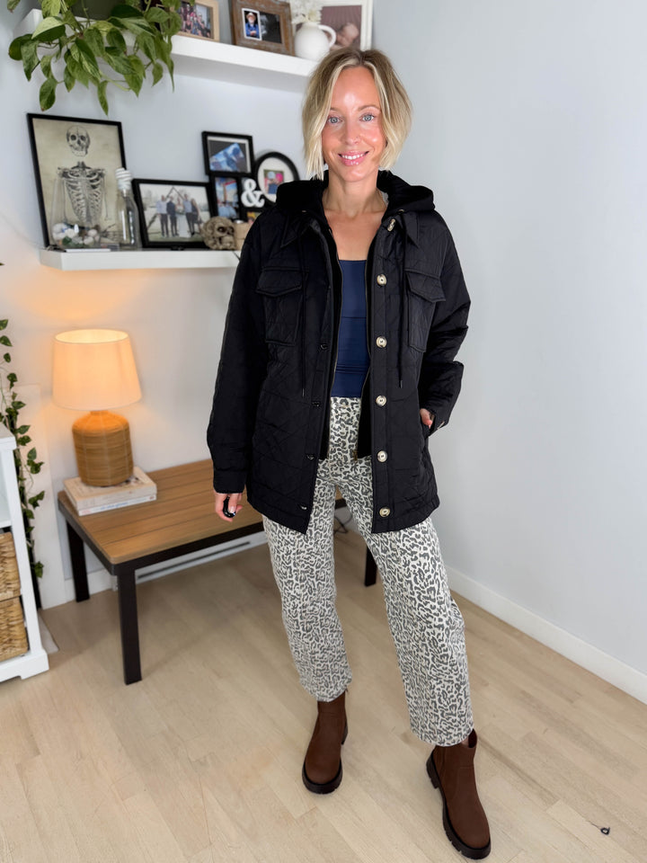 Drusilla Twofer Jacket- BLACK