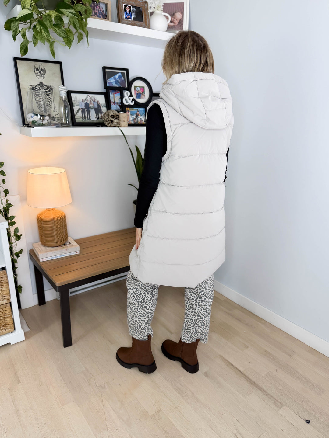 Only Dixie 2-In-1 Water Repellent Coat- TAUPE GREY