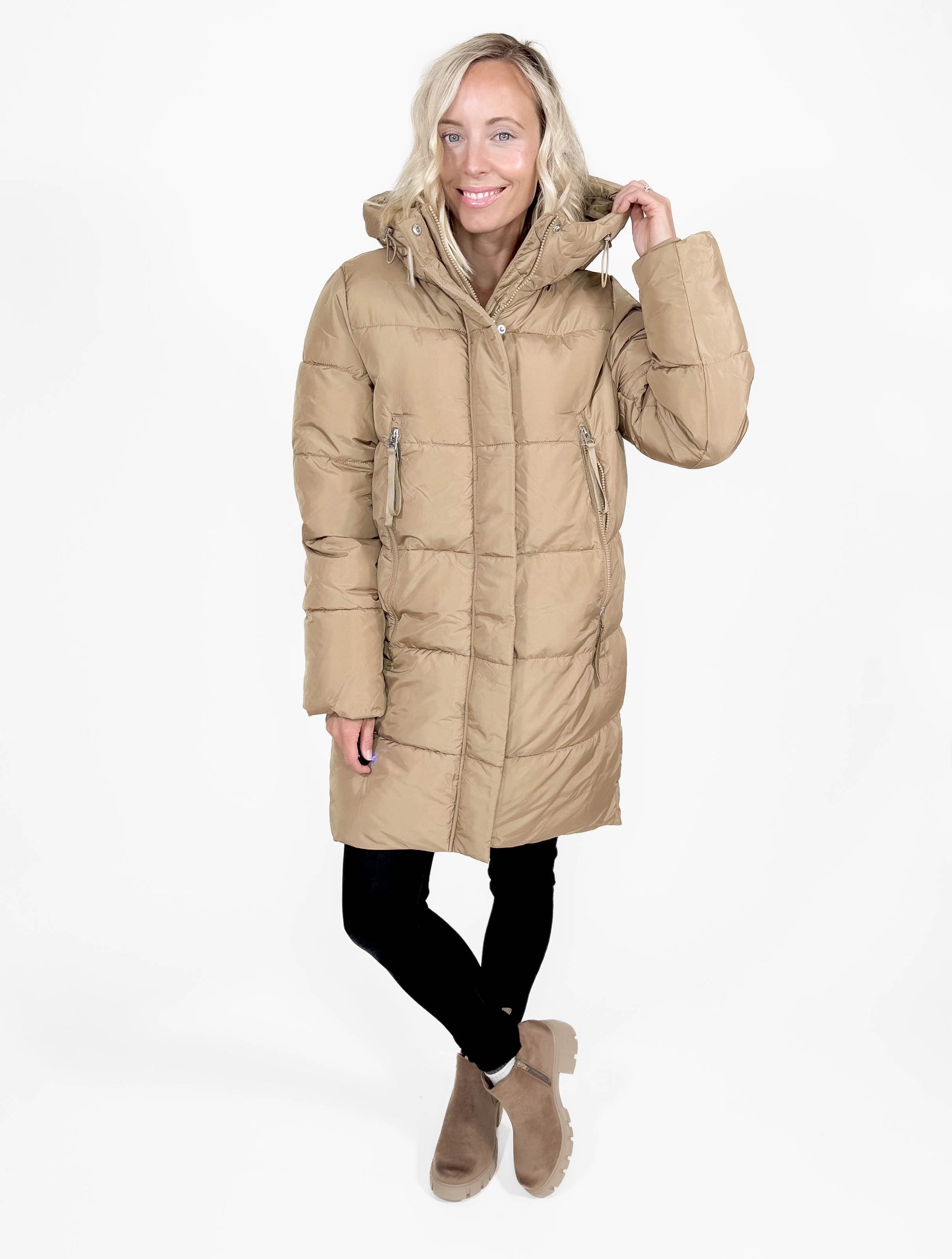 VERO MODA Nova Coat- LATTE-FINAL SALE