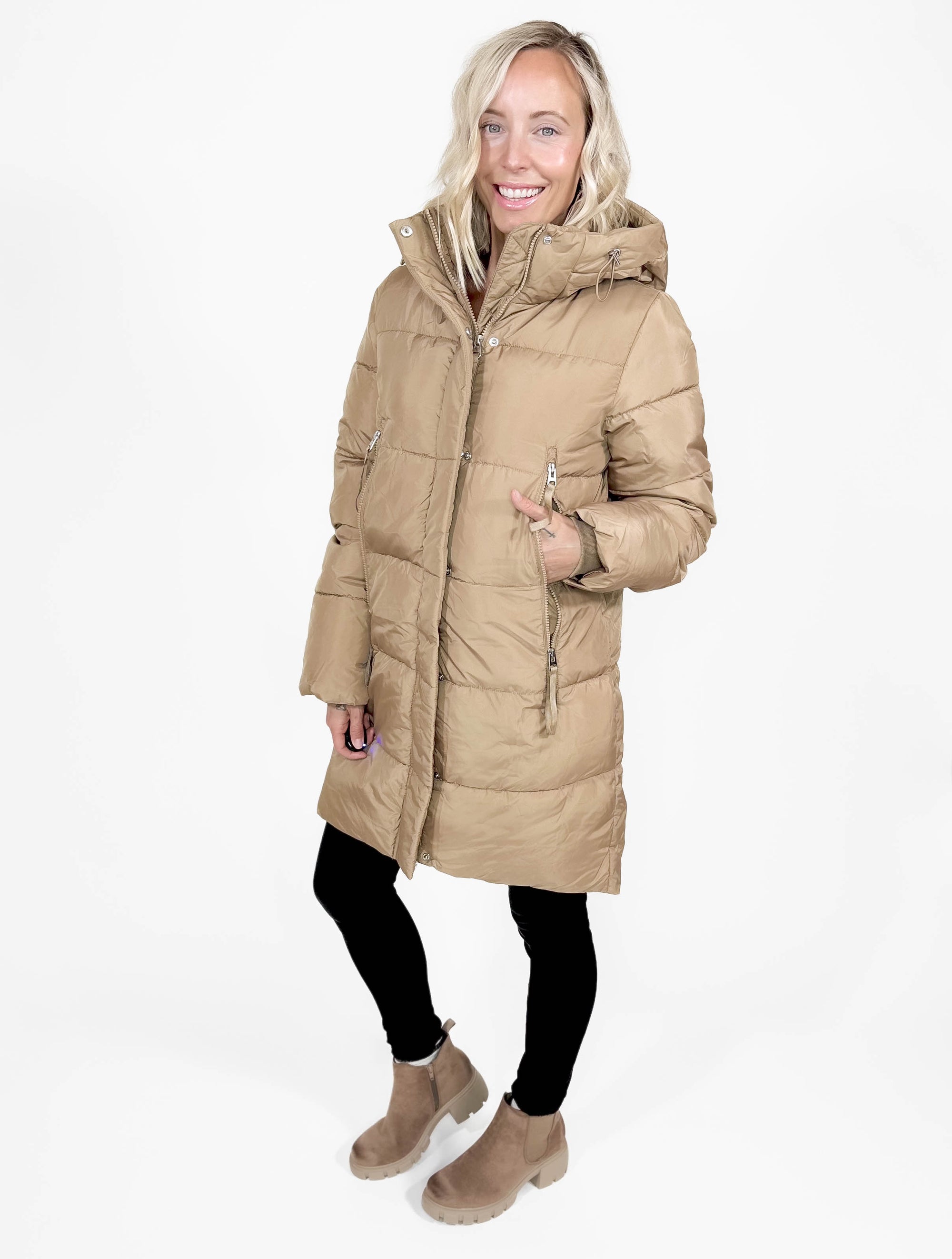 VERO MODA Nova Coat- LATTE-FINAL SALE