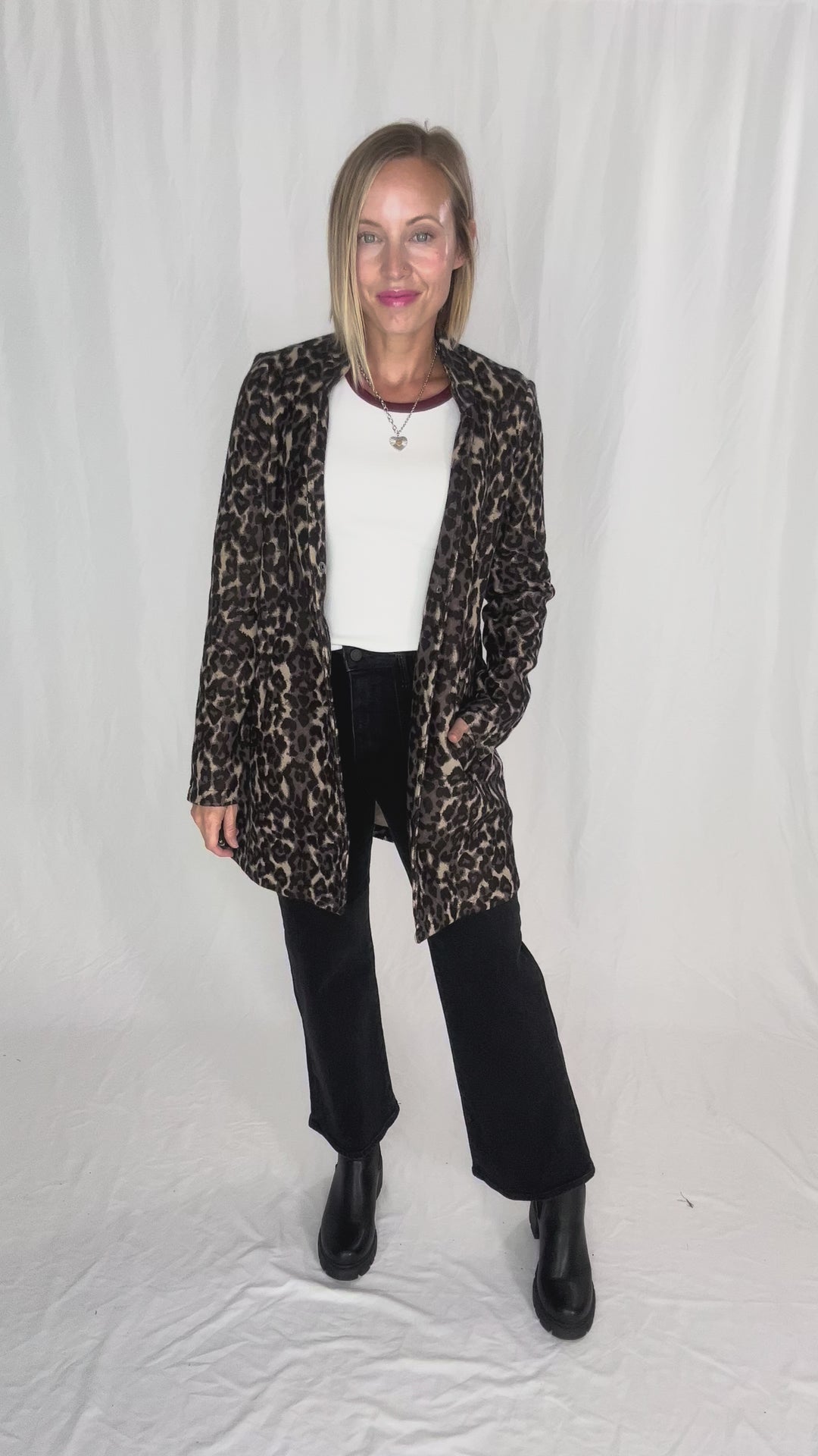 VERO MODA Katherine Jacket- LEOPARD