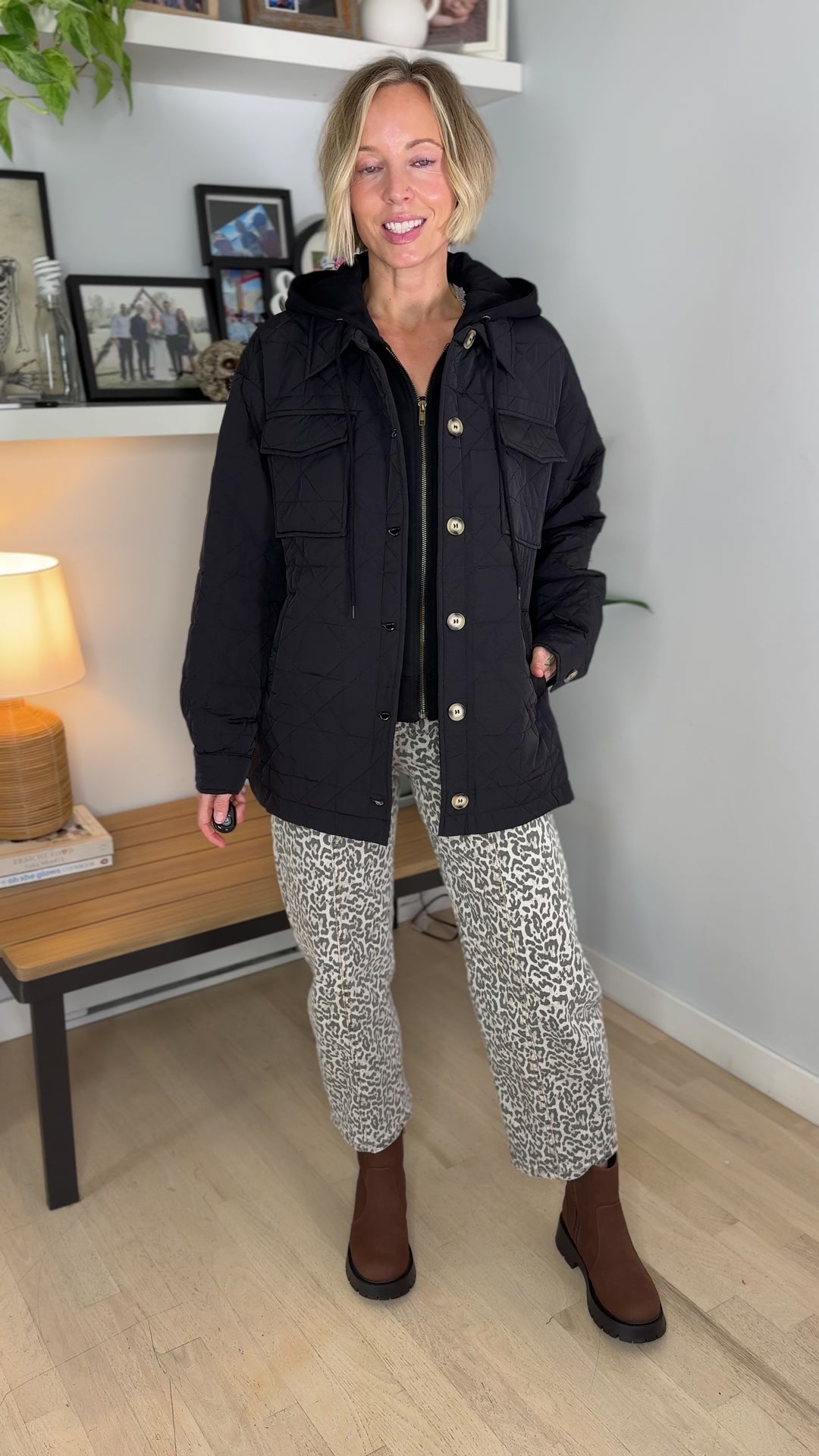 Drusilla Twofer Jacket- BLACK