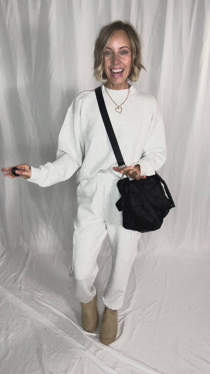 Everett Modal Pullover- HTHR GREY