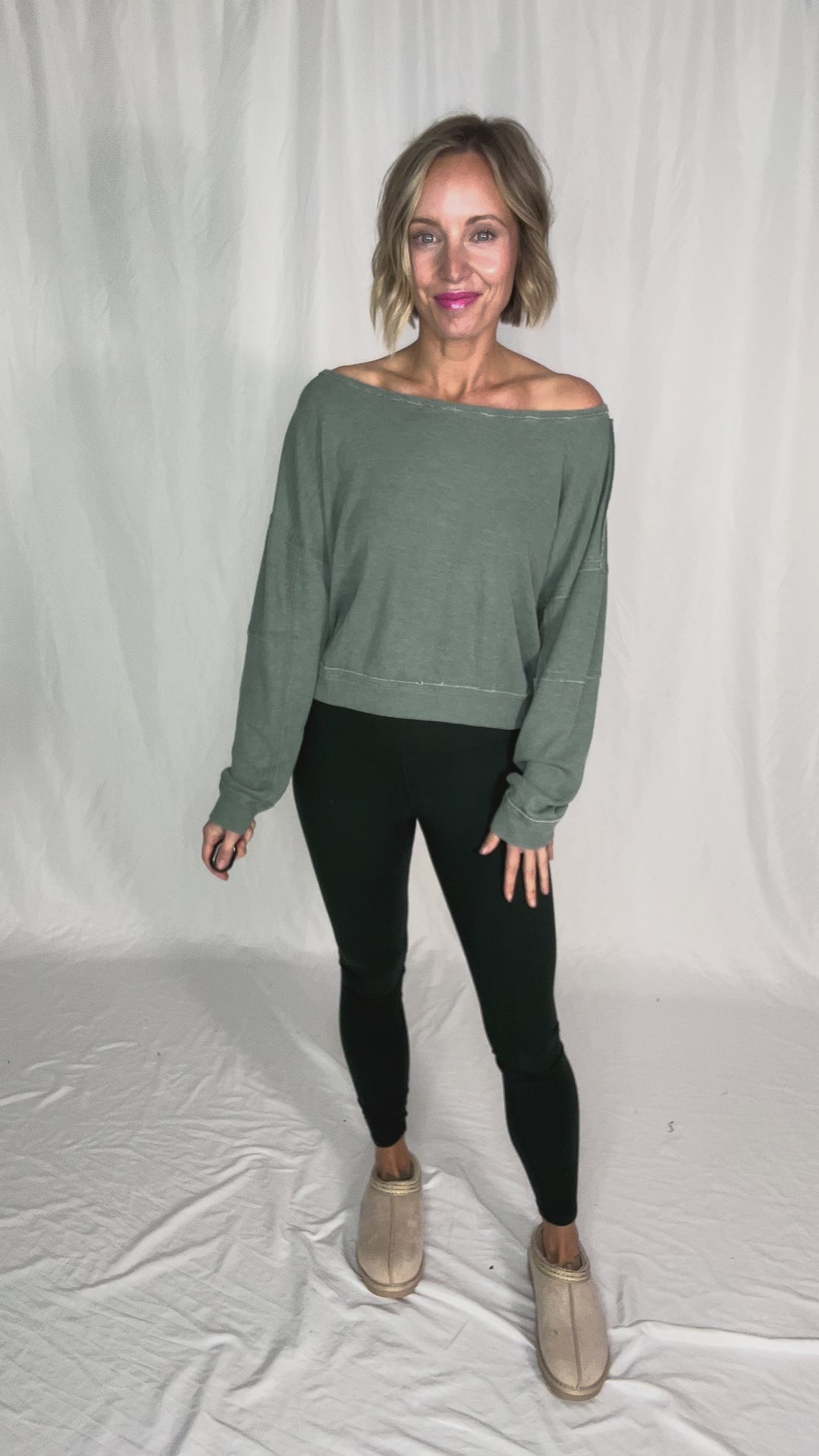 Only The Best Butter Leggings- REGENCY GREEN