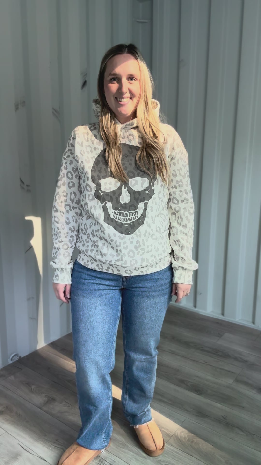 AMPERSAND Comfort Zone Hoodie- PURRDY SCARY