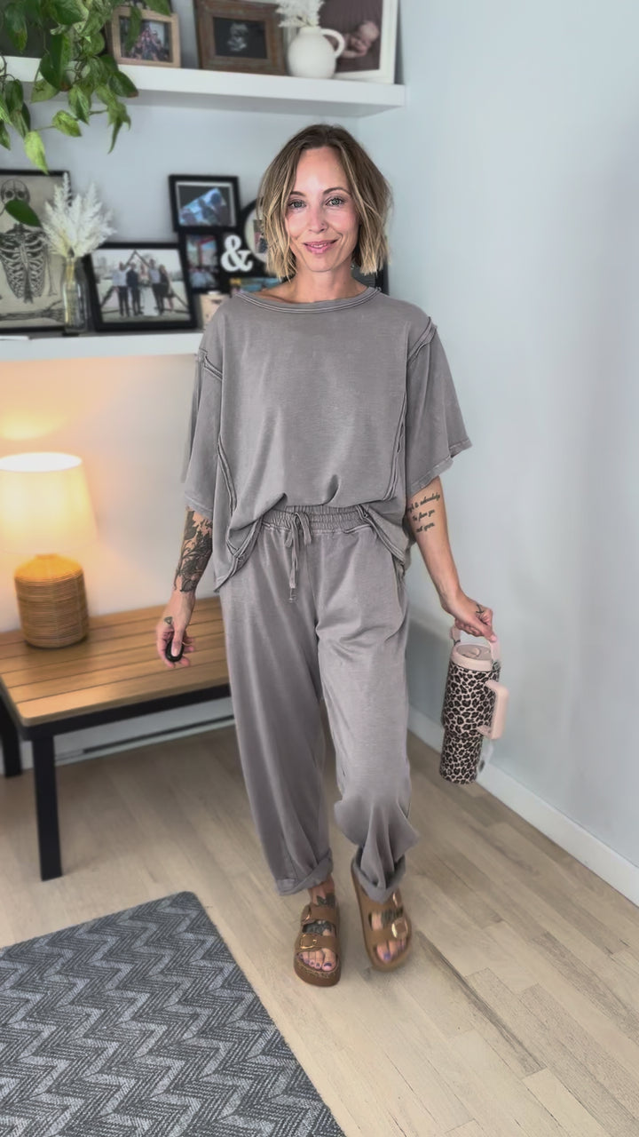 Carmen Cotton Blend Set- MOCHA