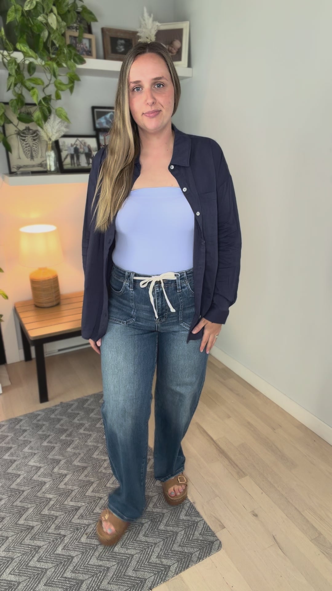 Celine Seamless Tube Top Bodysuit- LAVENDER SKY