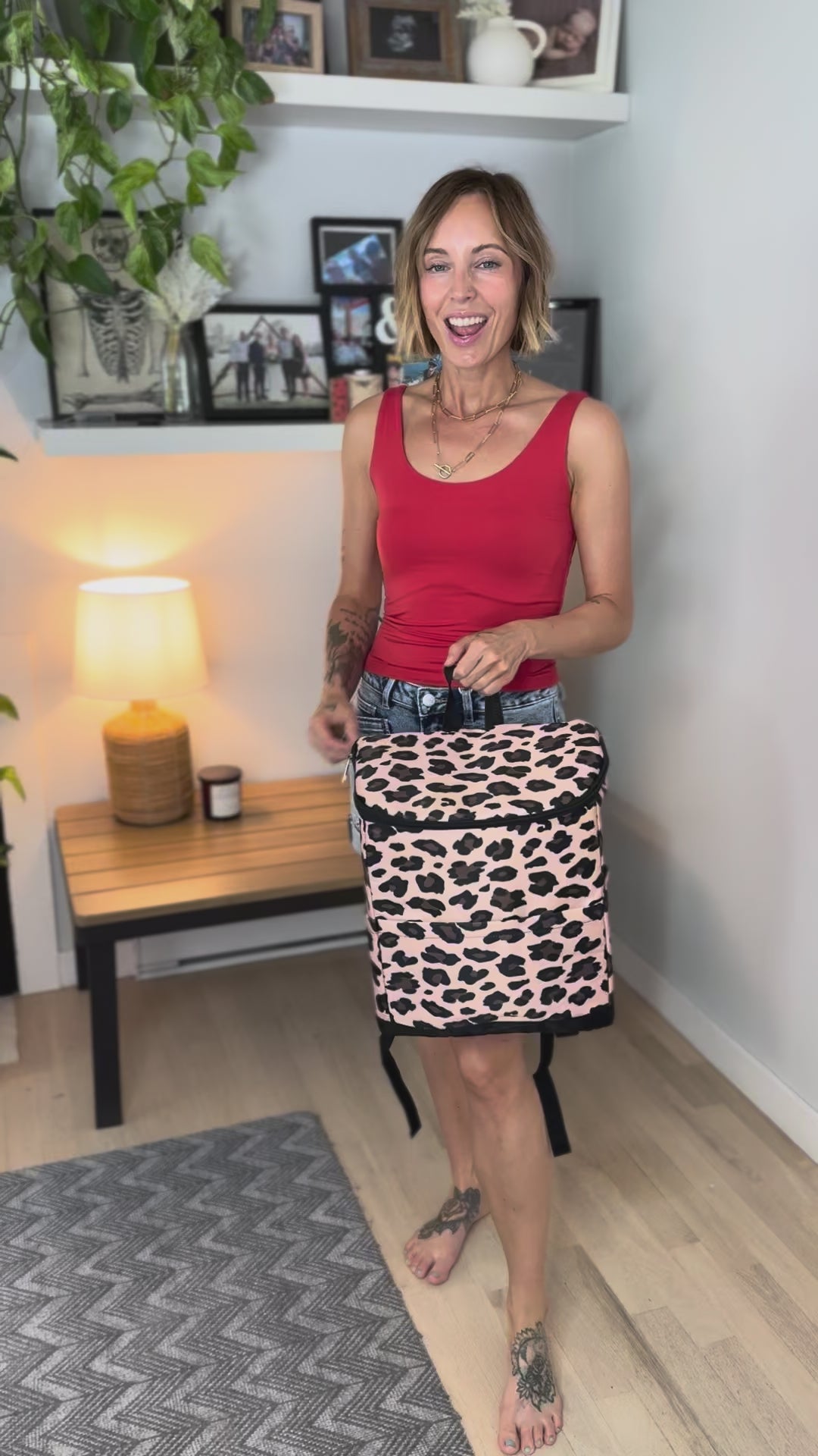 Cora Cooler Backpack- WILD SIDE