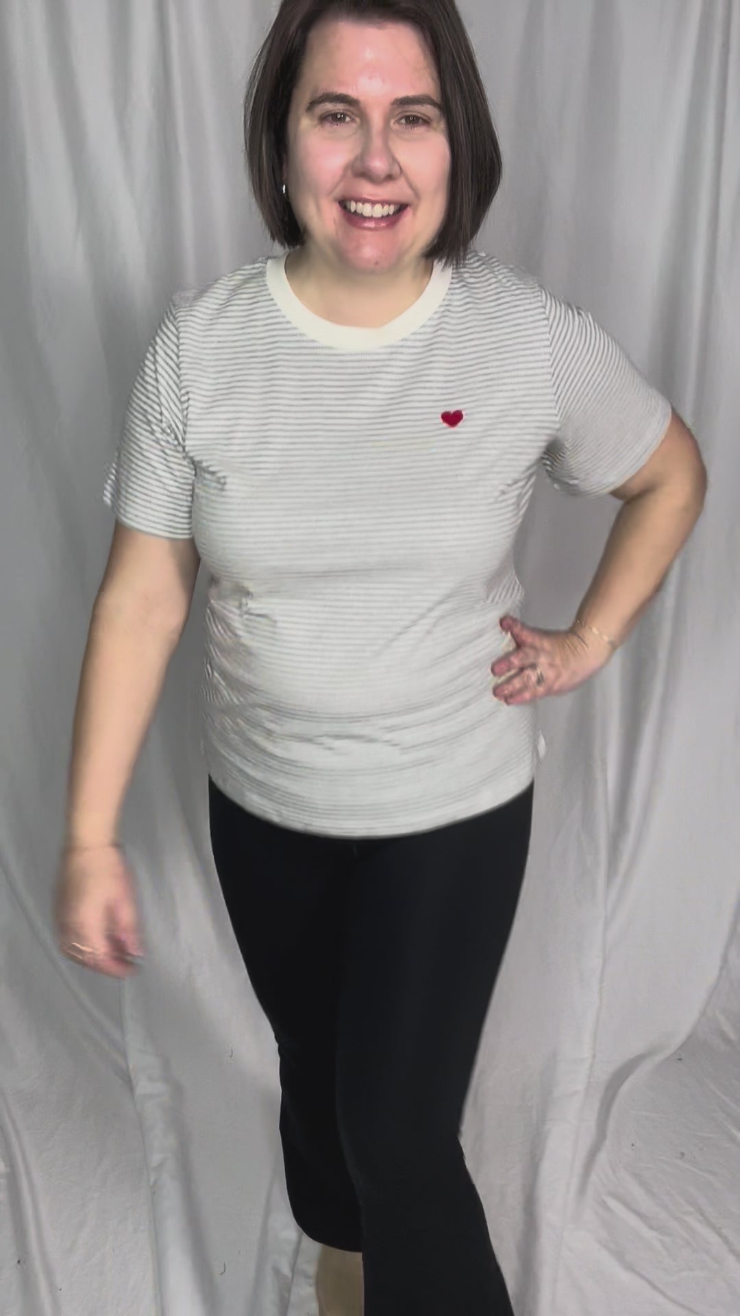 ONLY Iza T-shirt- CLOUD DANCER