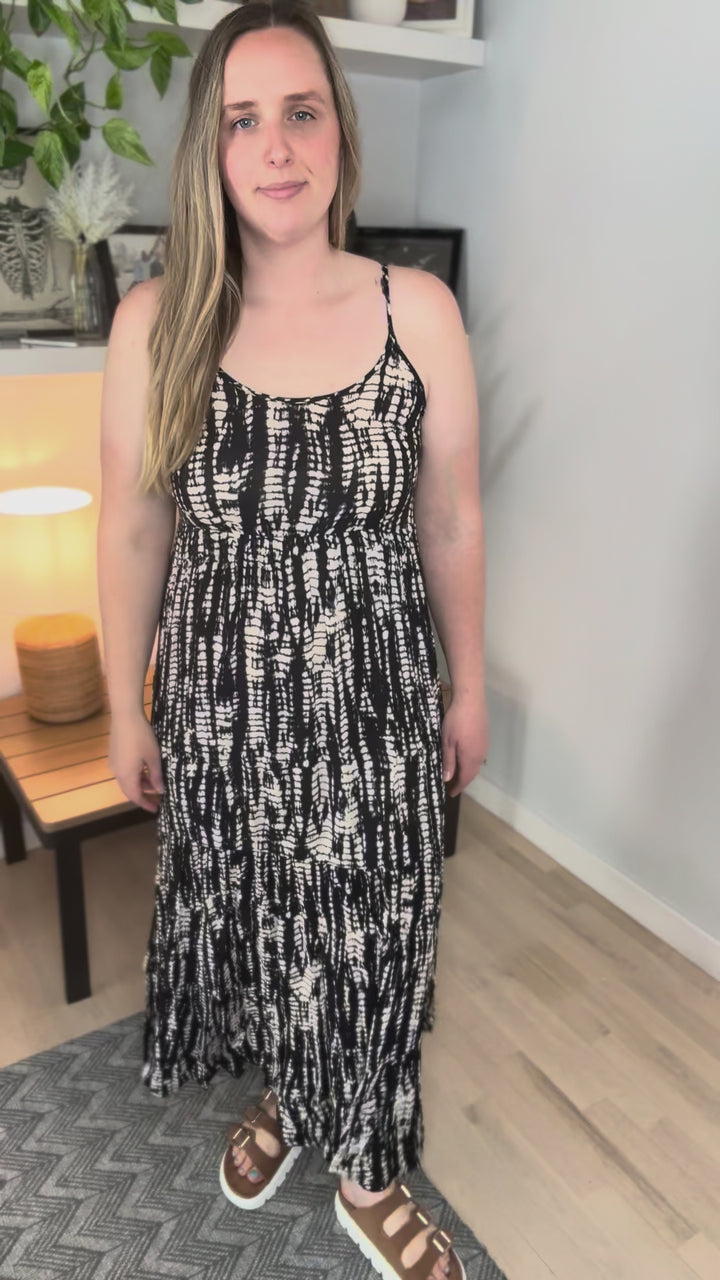 Only Matea Boho Maxi Dress- NIGHT SKY