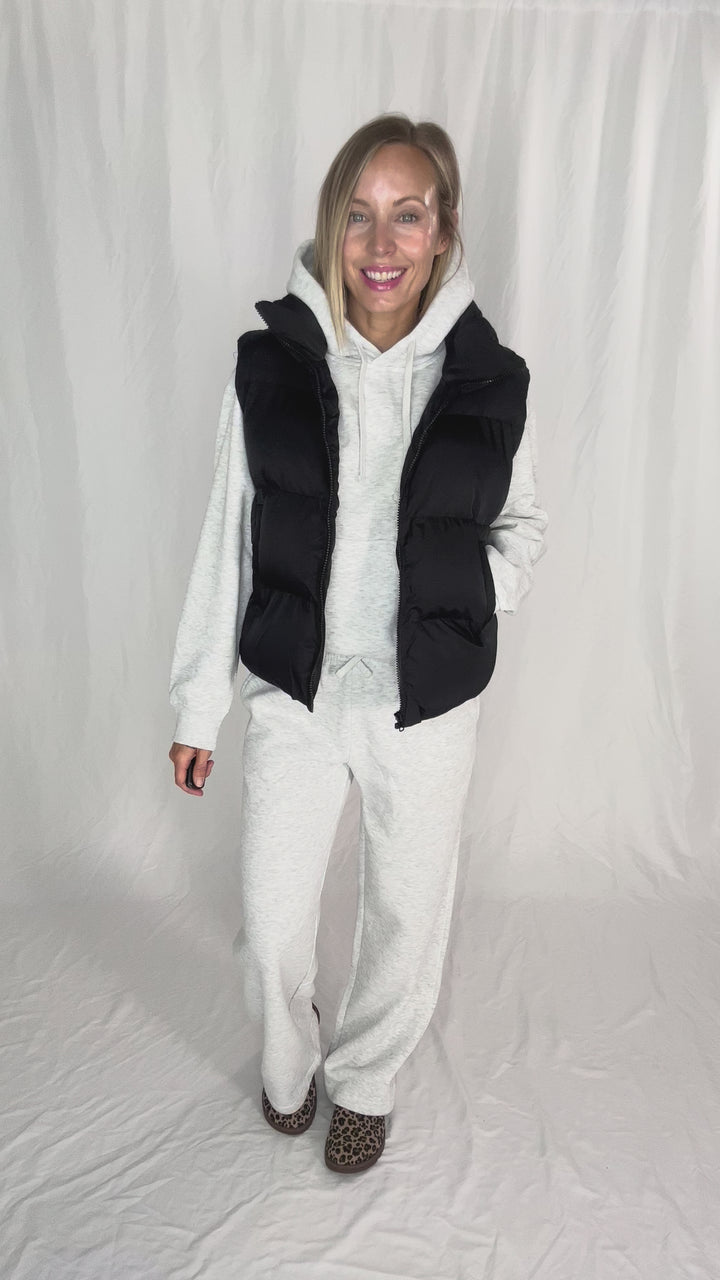ONLY Best Life Hoodie- LT GREY MELANGE