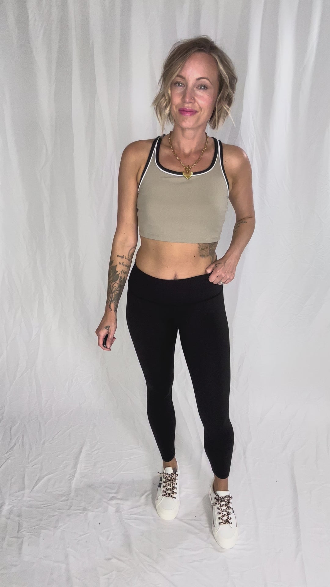 MONO B Antonia Power Pace Active Set- BLACK COMBO