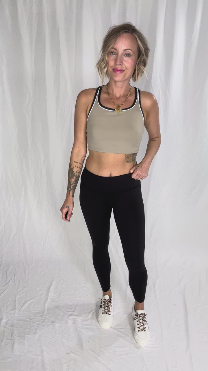 MONO B Antonia Power Pace Active Set- BLACK COMBO