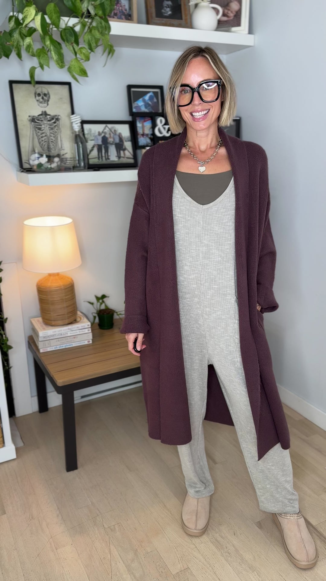 Robin Ribbed Jumpsuit- SAND