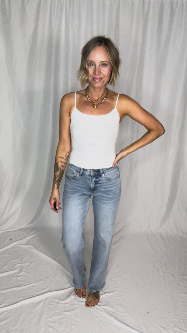 NIKIBIKI Signature Camisole- WHITE