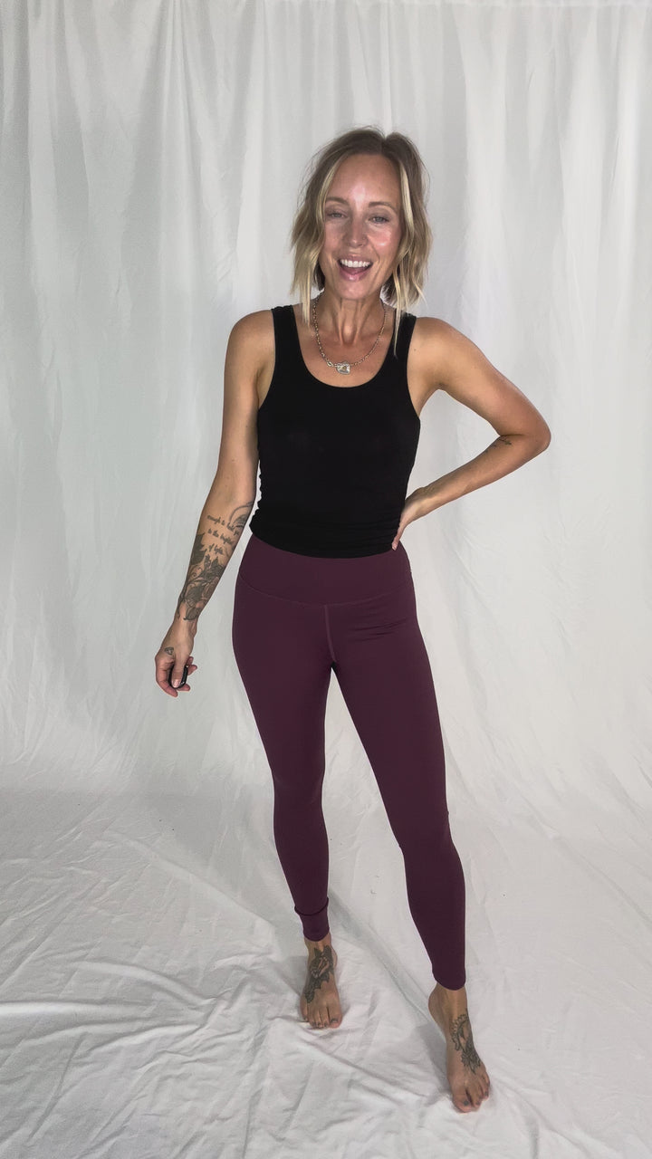 NOISY MAY Sirene Organic Cotton Tank Top- BLACK