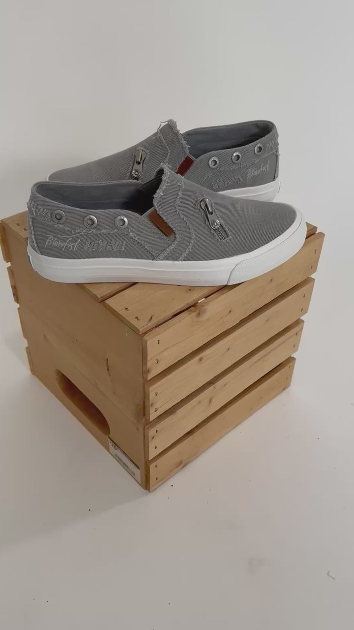 BLOWFISH Mariachi Slip On- GRAY-FINAL SALE *7+8*