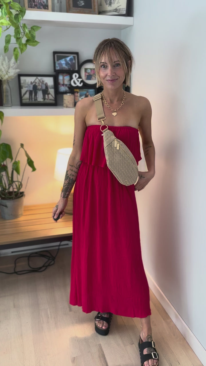 Susie Suede Bum Bag- OAT