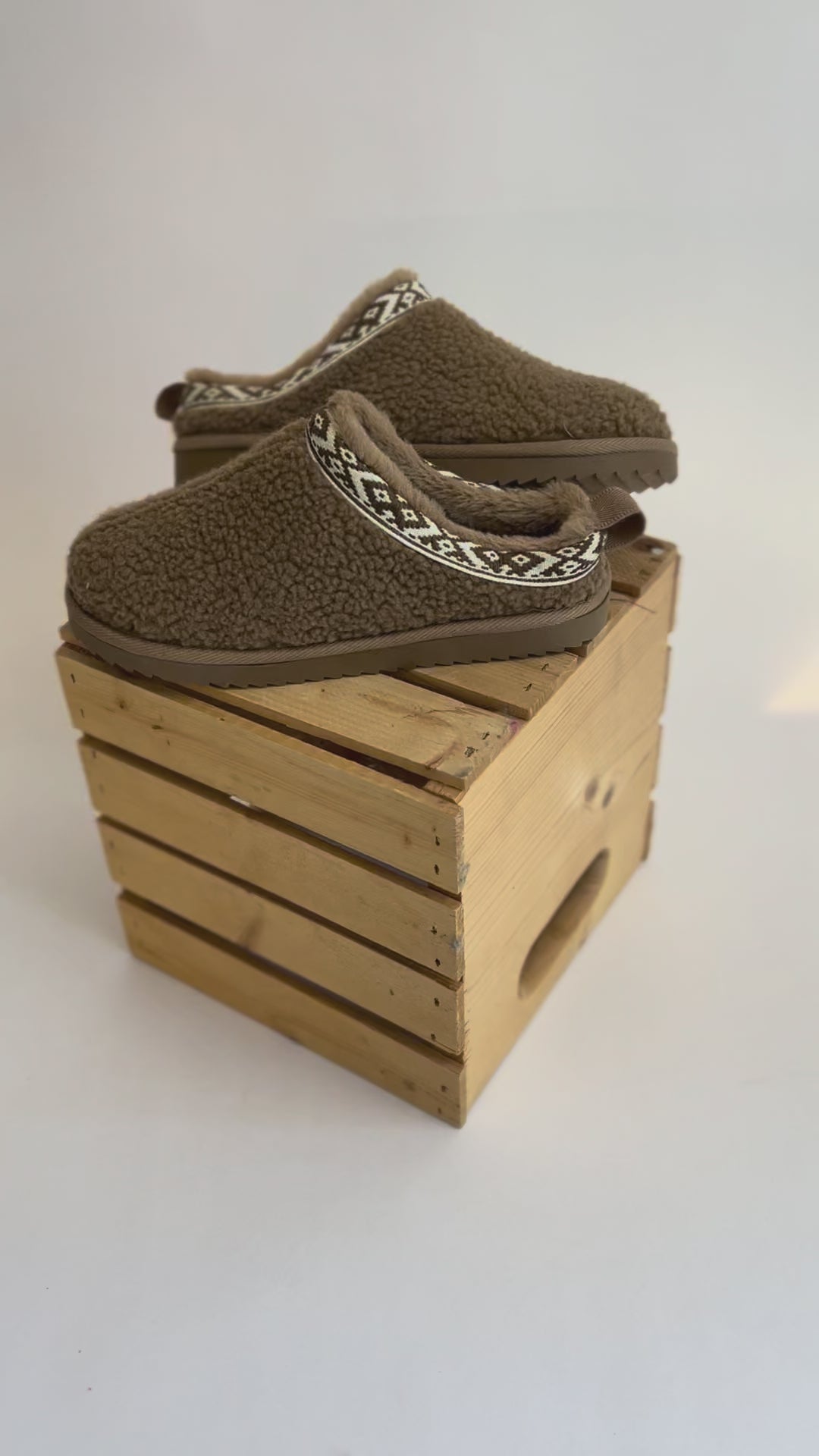 Aymie Sherpa Slip- TEDDY BROWN