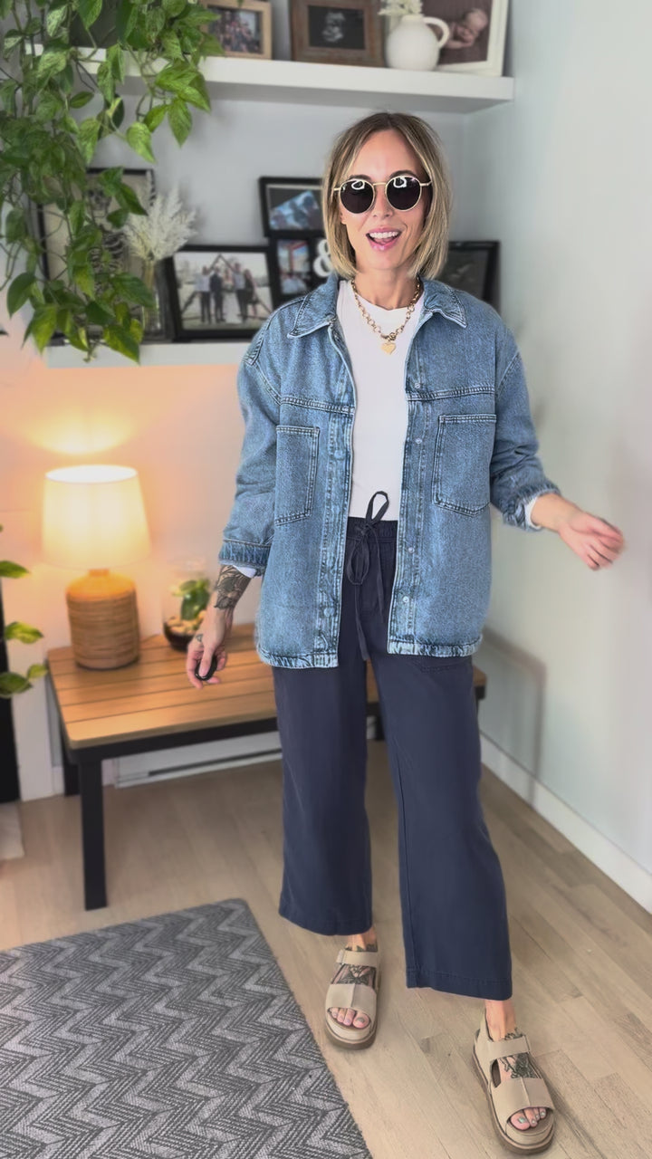 ONLY Lemmice Denim Shirt- LIGHT WASH