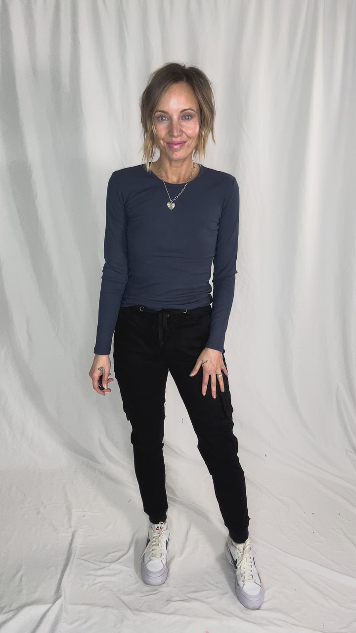 Bazz Cargo Jogger- BLACK