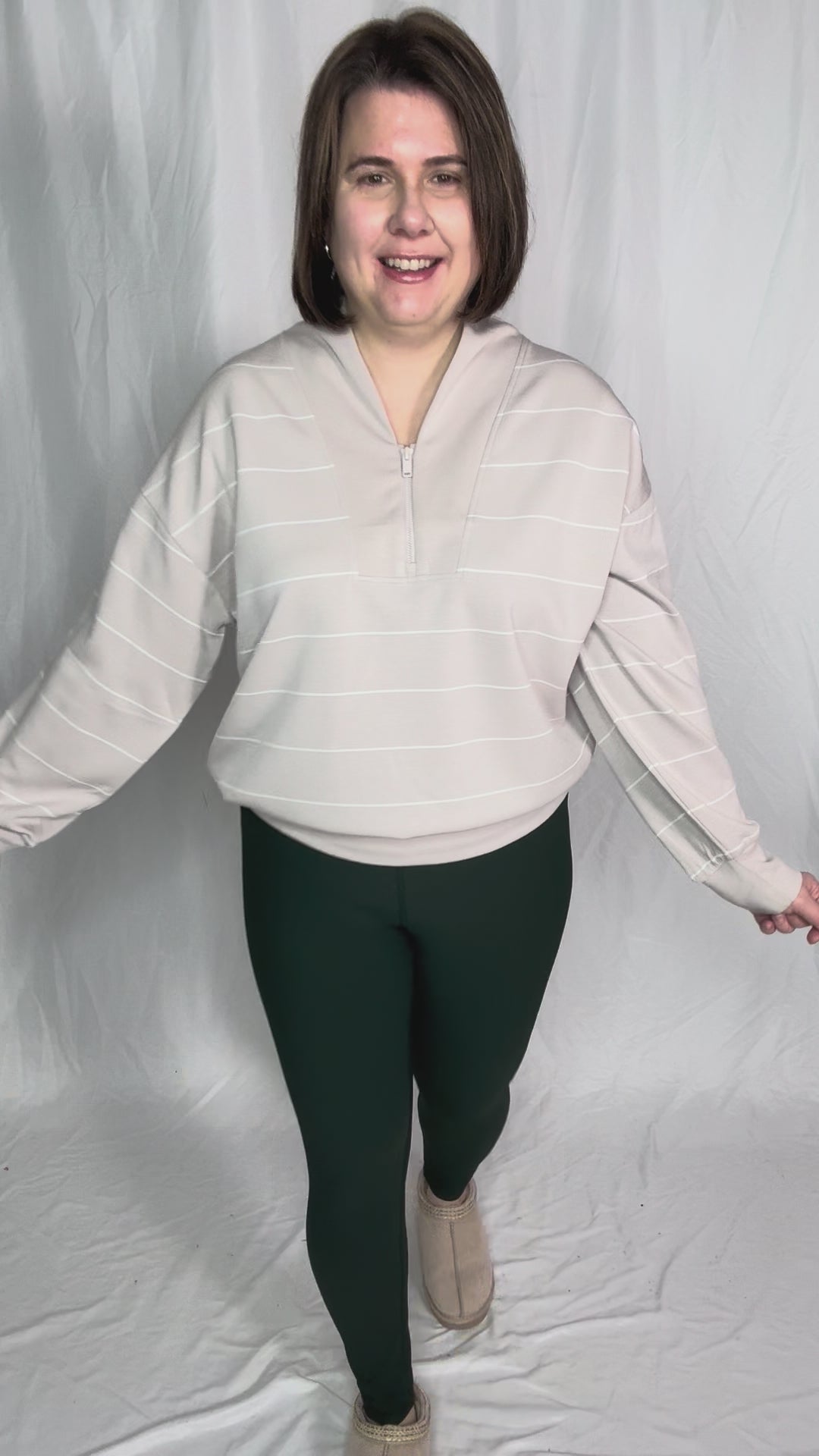 Only The Best Ribbed Legging- REGENCY GREEN-FINAL SALE