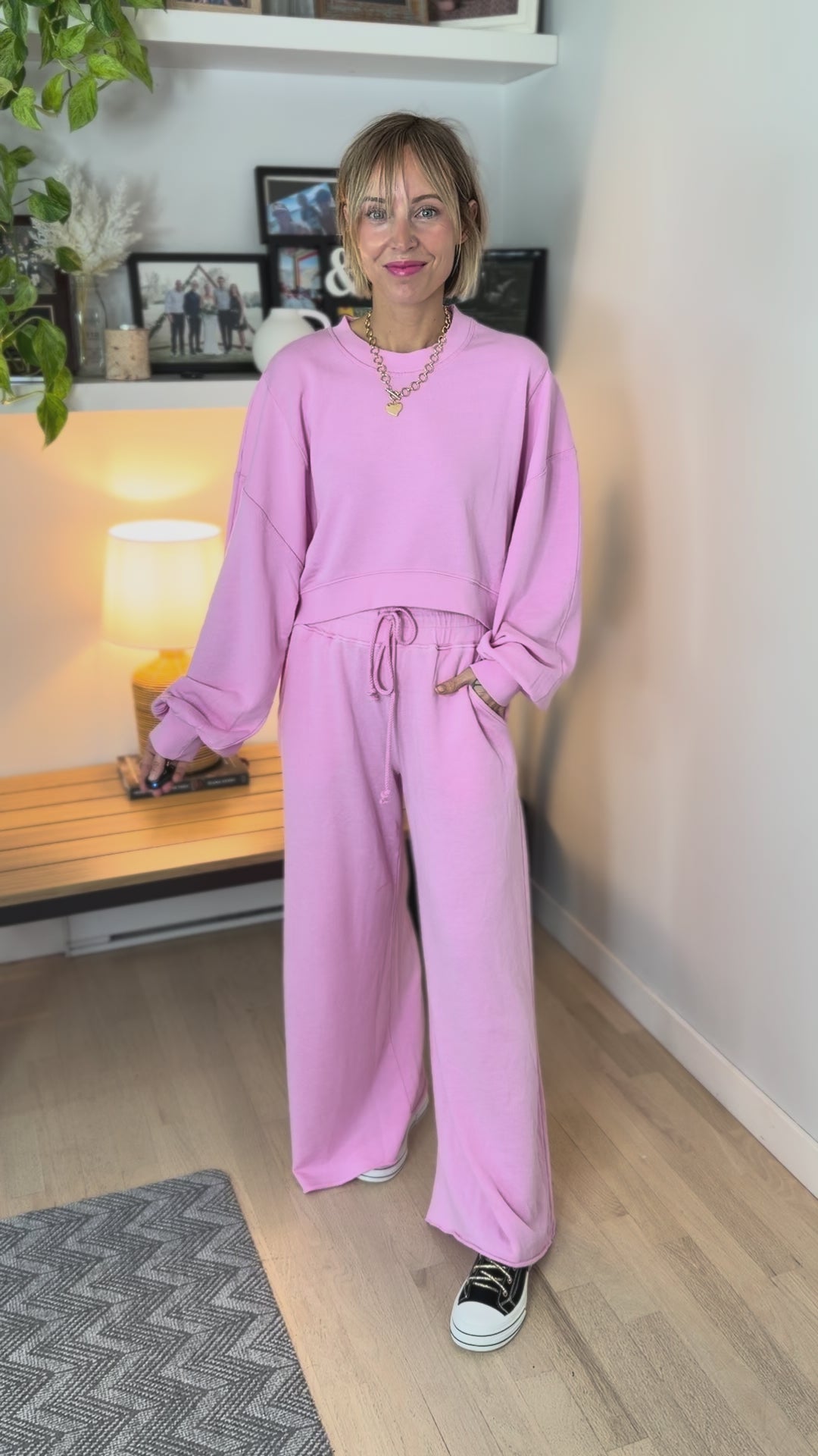 Amora Knit Set- BUBBLEGUM