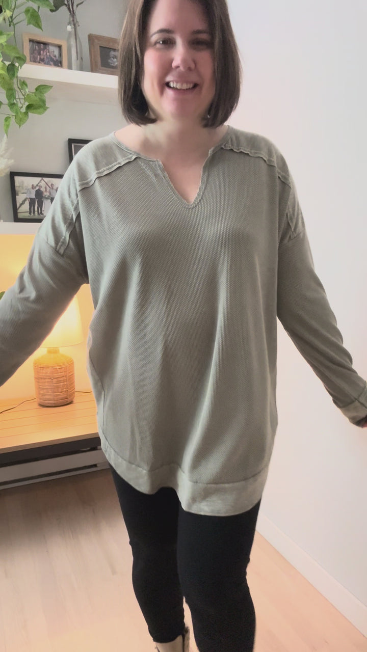 Therma Premium Active High Waist Fleece Lined Leggings- BLACK