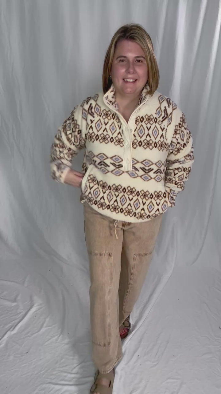 Jazz Colour Washed Barrel Fit Pants- TAN WASH-FINAL SALE*L*
