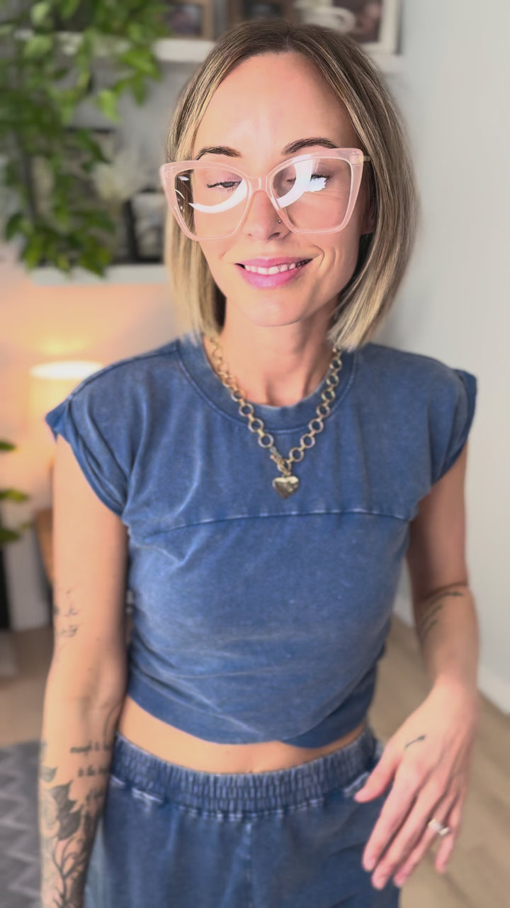 Angled Cat Eye Blue Light Blocking Glasses (ALL COLOURS)