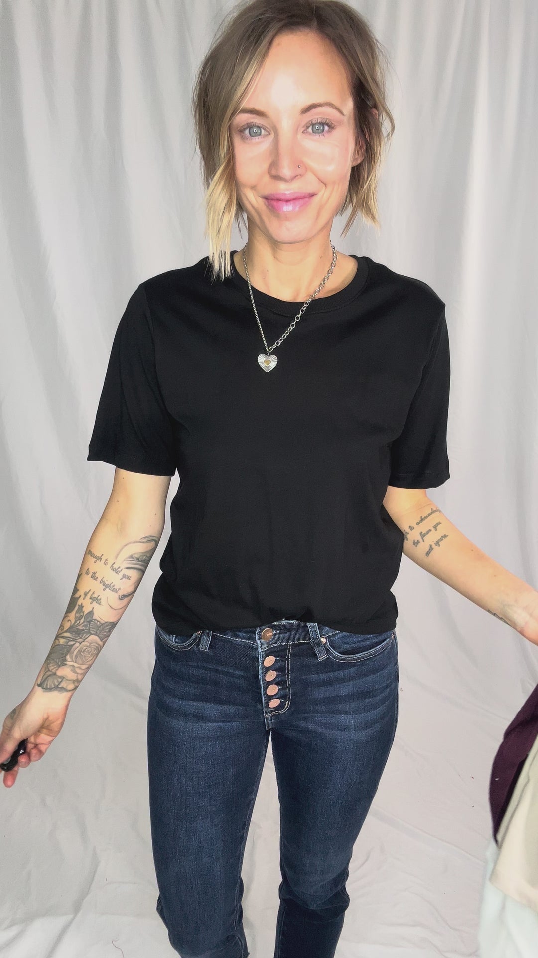 ONLY Rex T-shirt- BLACK