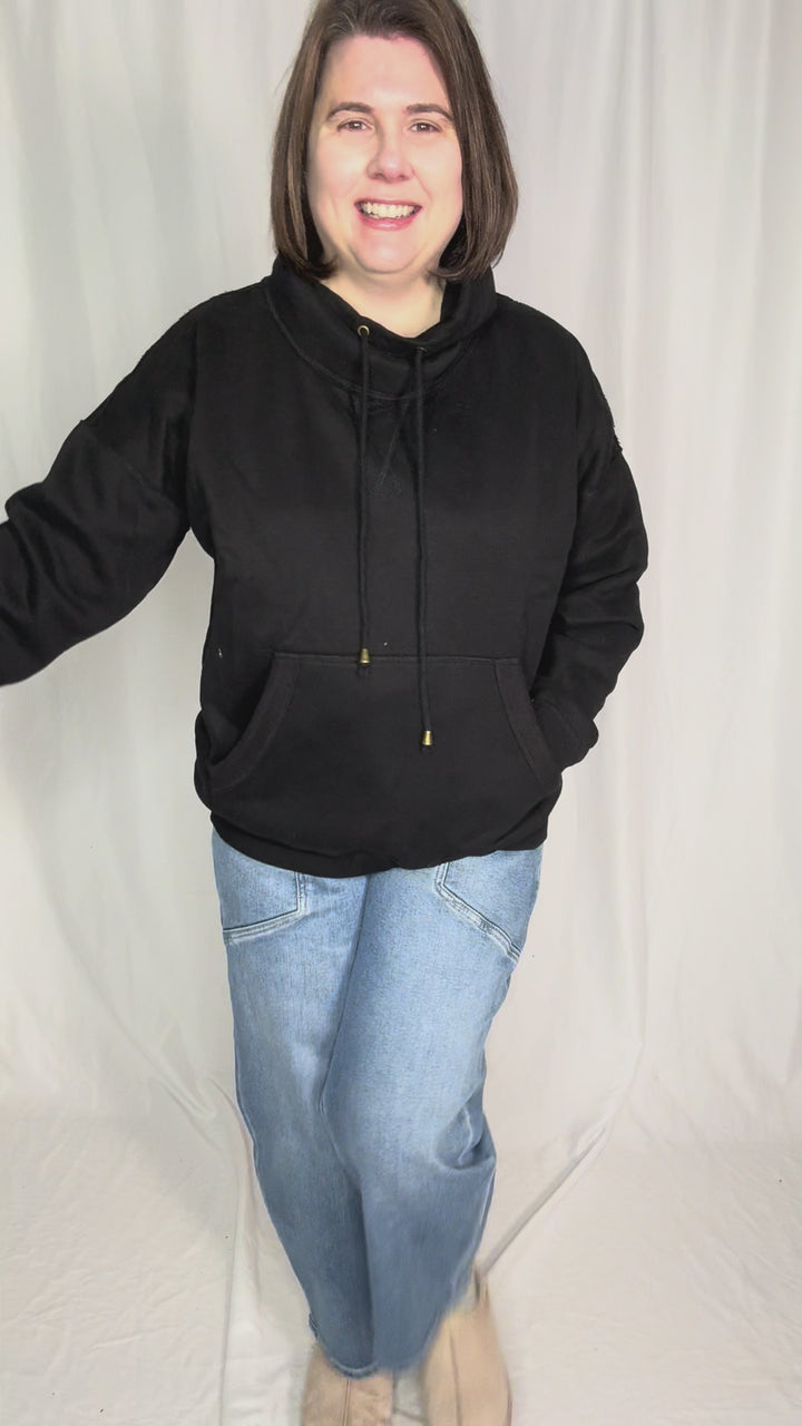 RISEN Toni High Rise Relaxed Jeans- MEDIUM WASH