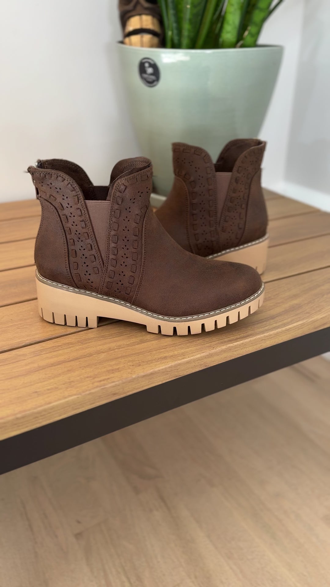 Aryana Boot- CHOCOLATE
