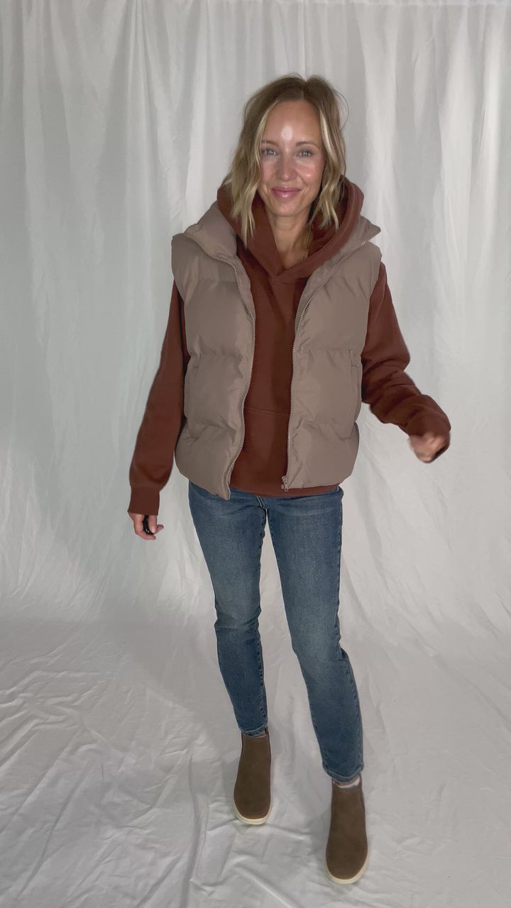 Bronte Classic Hoodie- CHESTNUT