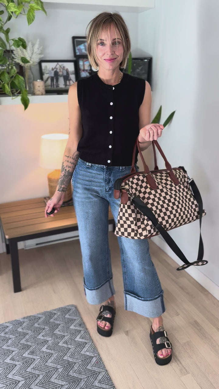 Catch Flights Bag- CAMEL