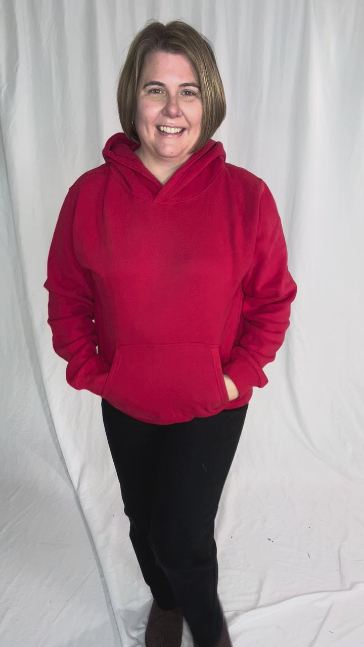 Bronte Classic Hoodie- RED