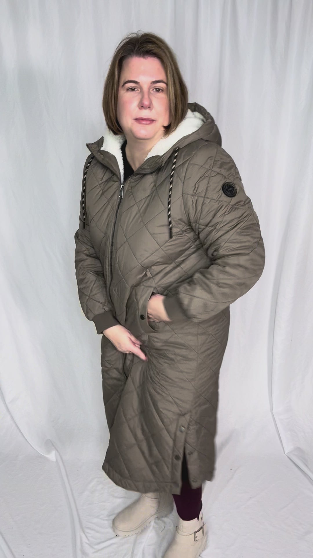 ONLY Arrowsmith Quilted Jacket- WALNUT-FINAL SALE