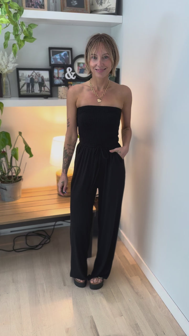 Lennox Jumpsuit- BLACK