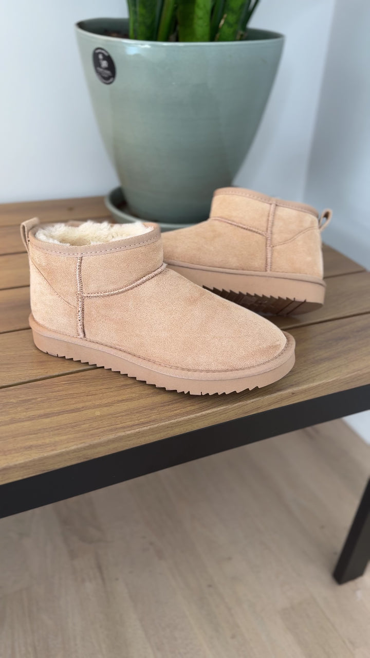 Teagan Faux Fur Boot- OAT