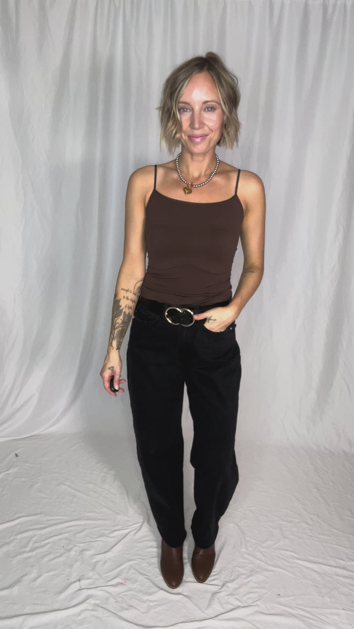 NIKIBIKI Signature Camisole- COFFEE